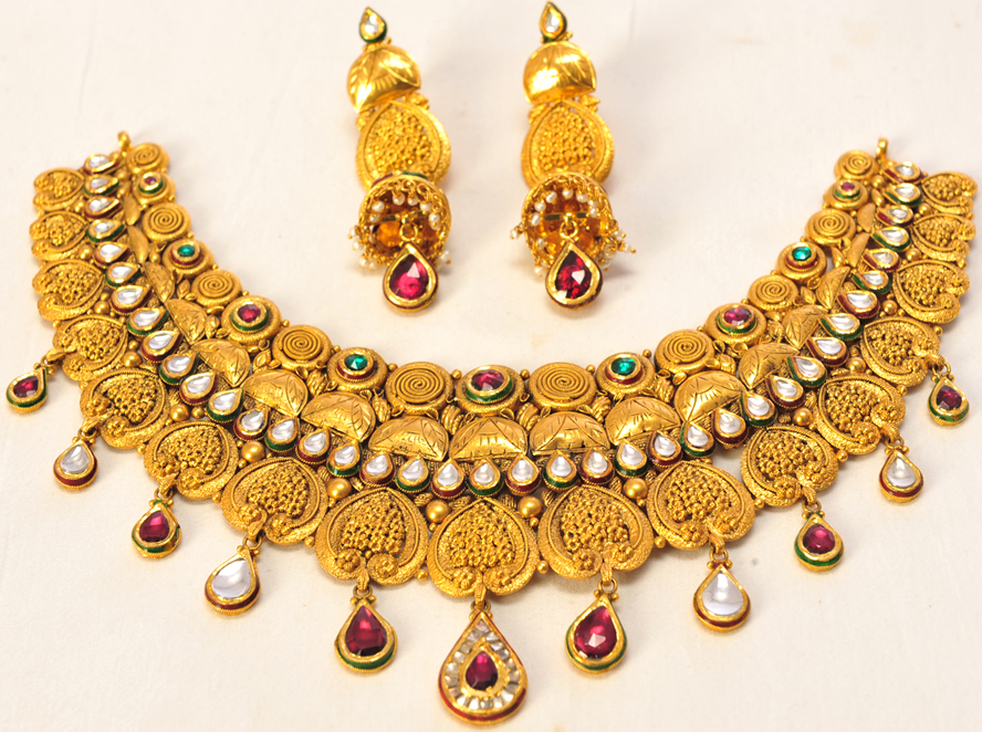 Amin jewellers gold design