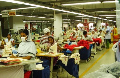 Textile and garments industries in Bangladesh