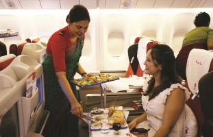 Biman Airlines Air Hostess on-board services