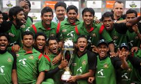 Shakib with Bangladesh Cricket Team