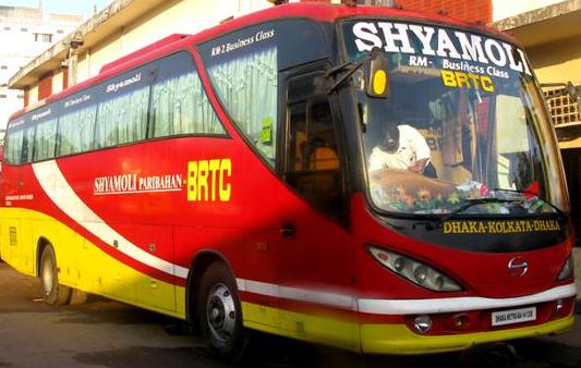 Shyamoli Bus Dhaka to Kolkata bus service